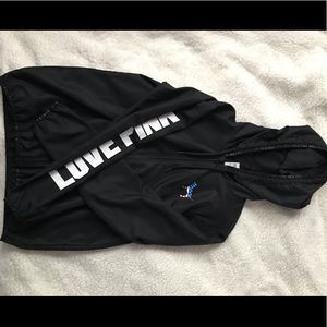 PINK American Themed Windbreaker
